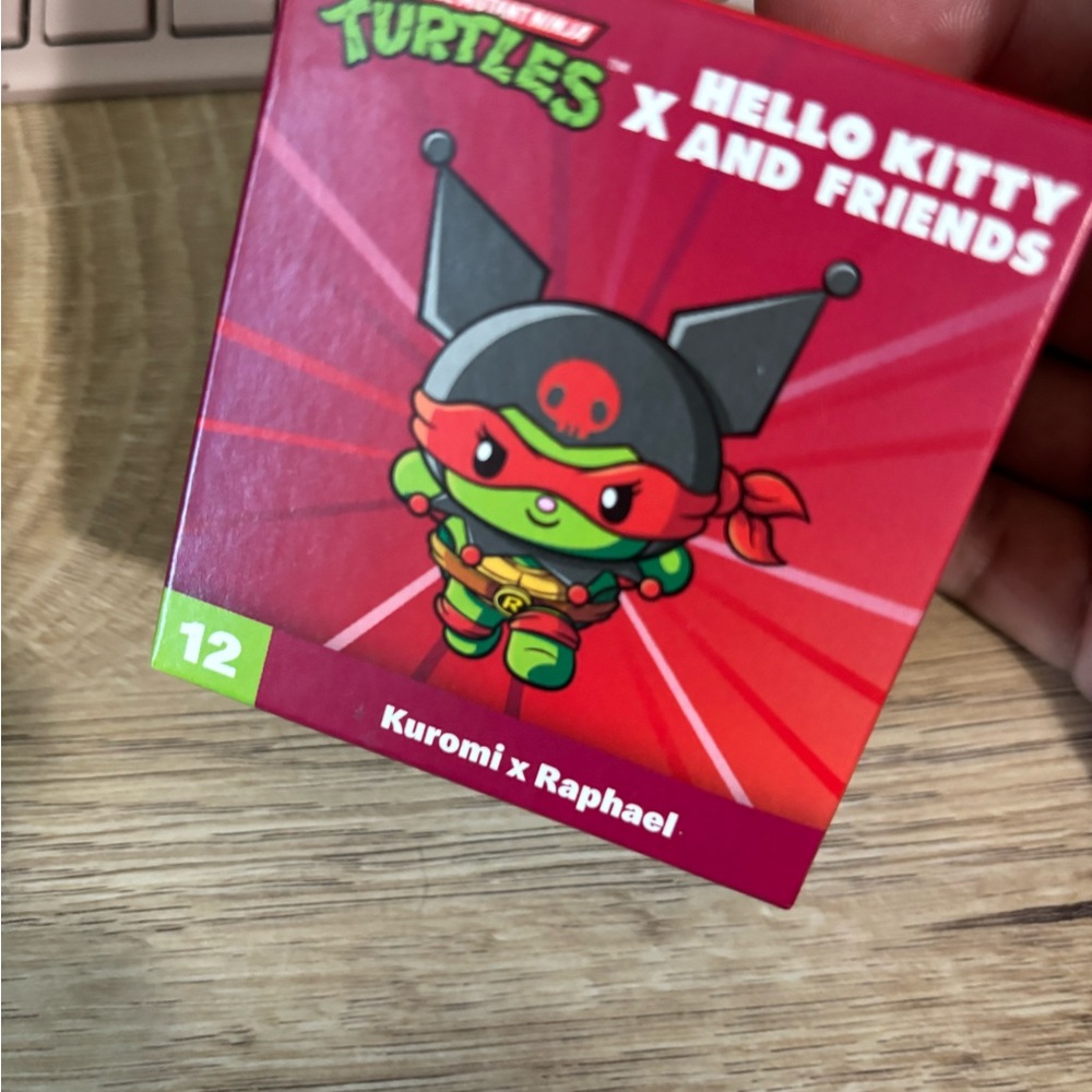 McDonald's Red and Green Kuromi x Raphael Toy